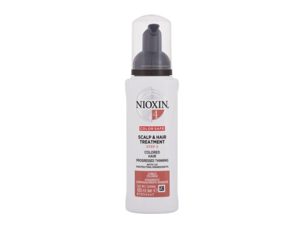 Nioxin System 4 Color Safe Scalp & Hair Treatment (W) 100ml, Bezoplachová starostlivosť