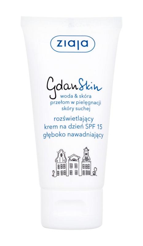 Ziaja GdanSkin Day Cream (W) 50ml, Denný pleťový krém SPF15