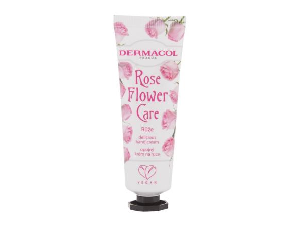 Dermacol Rose Flower Care (W) 30ml, Krém na ruky