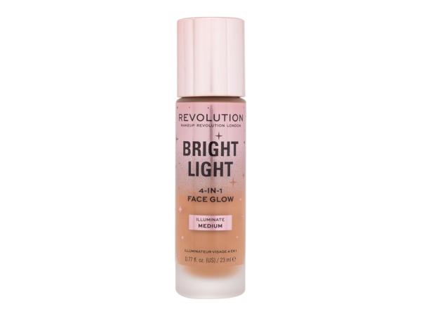 Makeup Revolution Lo Bright Light Face Glow Illuminate Medium (W) 23ml, Make-up