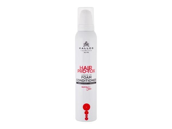 Kallos Cosmetics Hair Pro-Tox Leave-In Foam (W) 200ml, Kondicionér