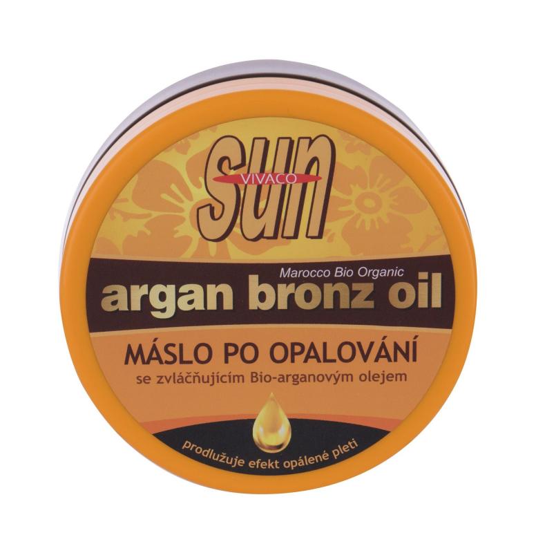 Vivaco Sun Argan Bronz Oil After Sun Butter (U) 200ml, Prípravok po opaľovaní