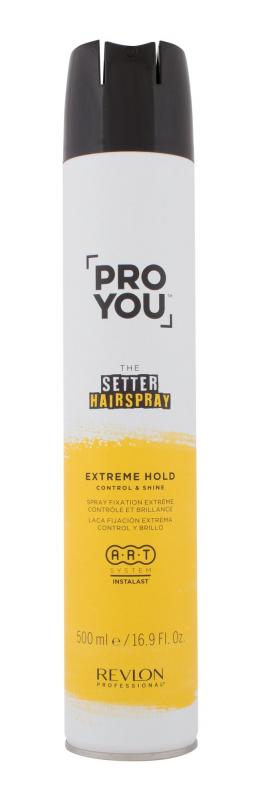 Revlon Professional ProYou The Setter Hairspray (W) 500ml, Lak na vlasy Extreme Hold
