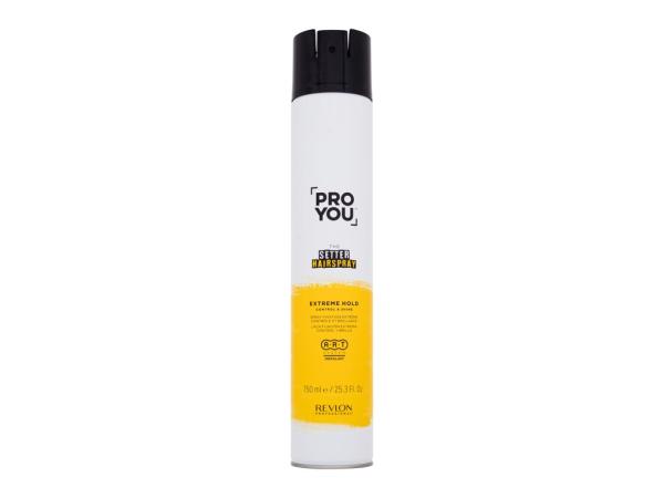 Revlon Professional ProYou The Setter Hairspray (W) 750ml, Lak na vlasy Extreme Hold