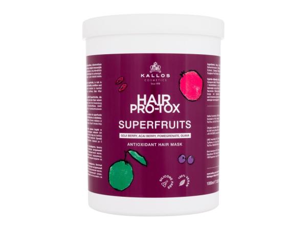 Kallos Cosmetics Hair Pro-Tox Superfruits Antioxidant Hair Mask (W) 1000ml, Maska na vlasy