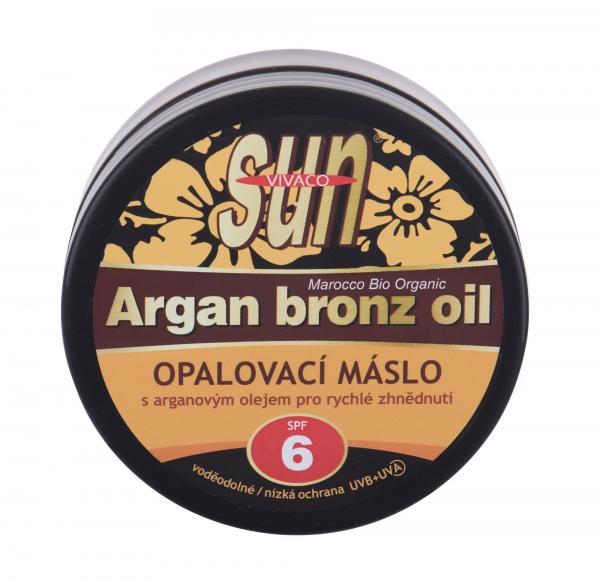 Vivaco Sun Argan Bronz Oil Suntan Butter (U) 200ml, Opaľovací prípravok na telo SPF6