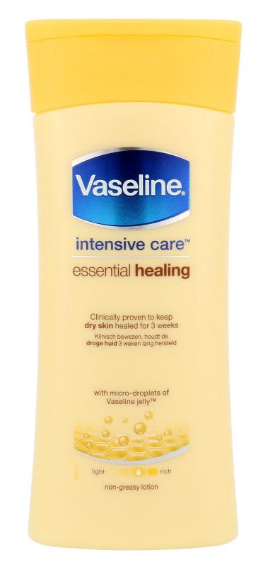 Vaseline Intensive Care Essential Healing (U) 200ml, Telové mlieko