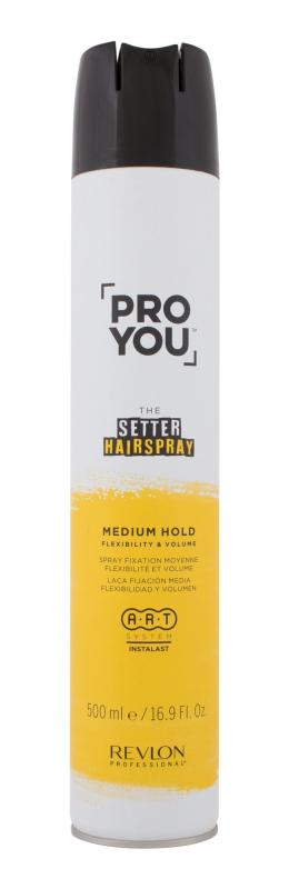 Revlon Professional ProYou The Setter Hairspray (W) 500ml, Lak na vlasy Medium Hold