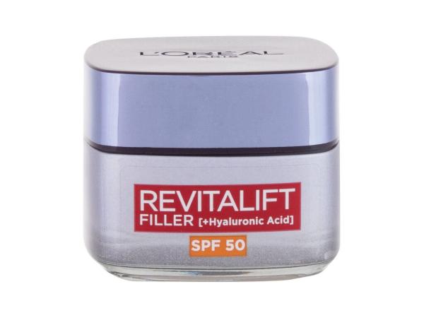 L'Oréal Paris Revitalift Filler HA (W) 50ml, Denný pleťový krém SPF50