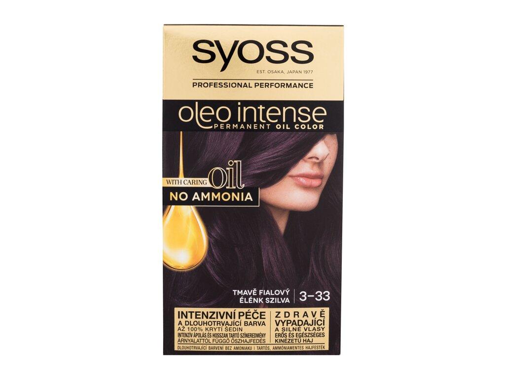 Syoss Oleo Intense Permanent Oil Color 3-33 Rich Plum (W) 50ml, Farba na vlasy