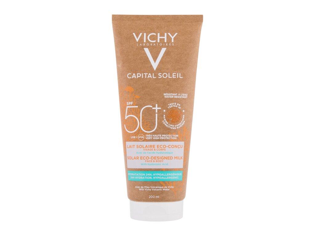 Vichy Capital Soleil Solar Eco-Designed Milk (W) 200ml, Opaľovací prípravok na telo SPF50+