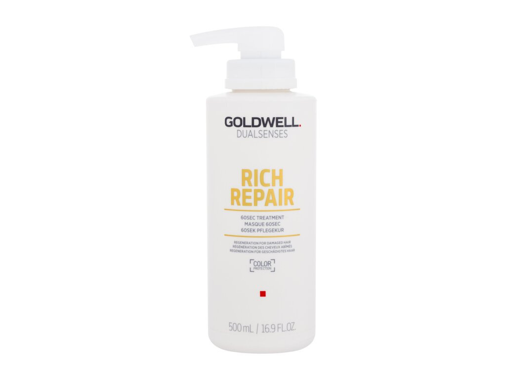 Goldwell Dualsenses Rich Repair 60sec Treatment (W) 500ml, Maska na vlasy