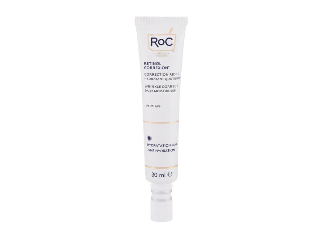 RoC Retinol Correxion Wrinkle Correct Daily Moisturizer (W) 30ml, Denný pleťový krém SPF20