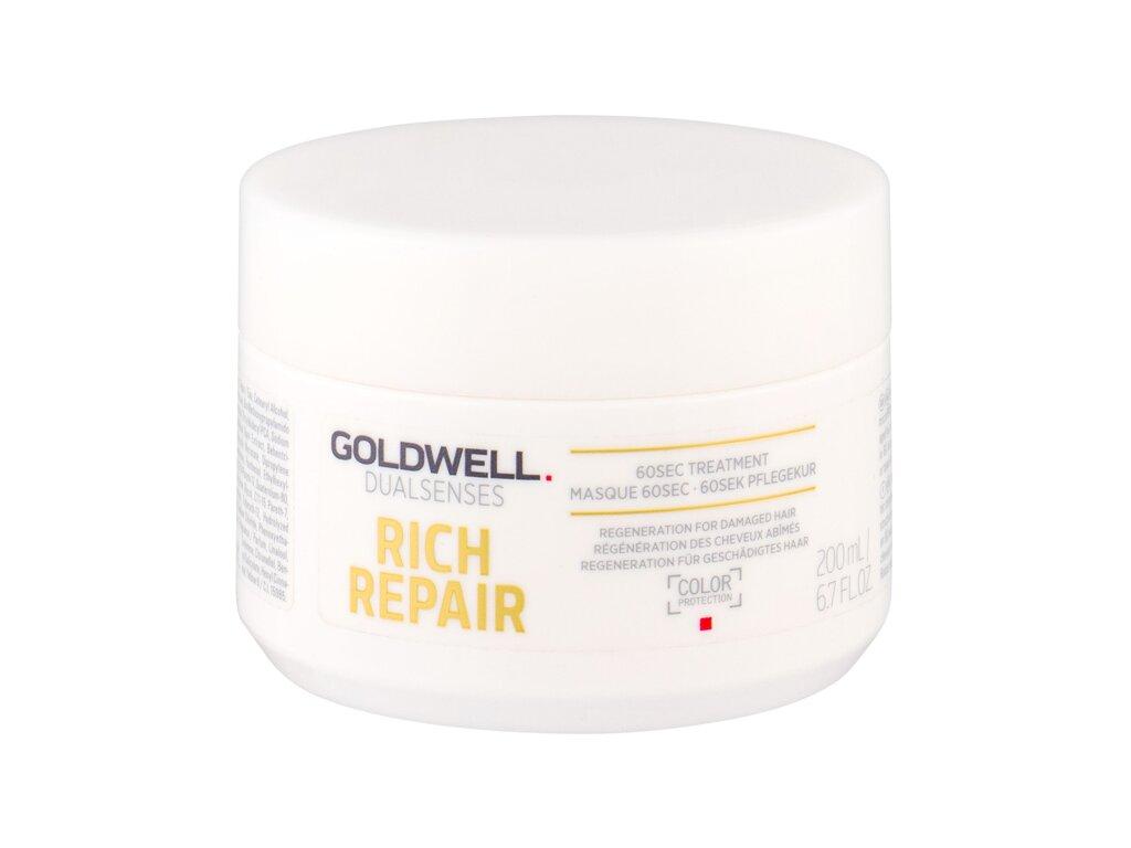 Goldwell Dualsenses Rich Repair 60sec Treatment (W) 200ml, Maska na vlasy