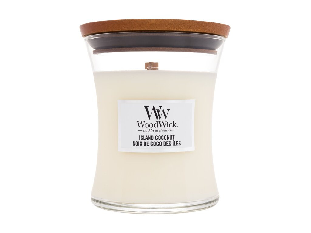 WoodWick Island Coconut (U) 275g, Vonná sviečka