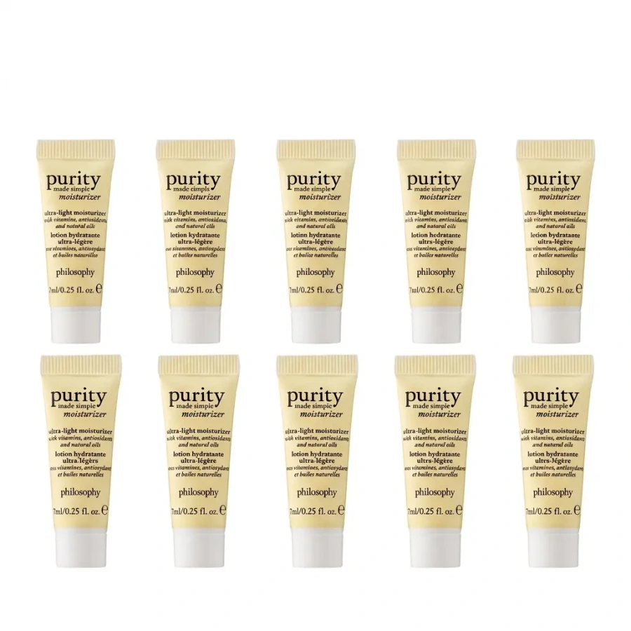 Philosophy Purity Made Simple (W) 10 × 7 ml, Pleťový krém a gél