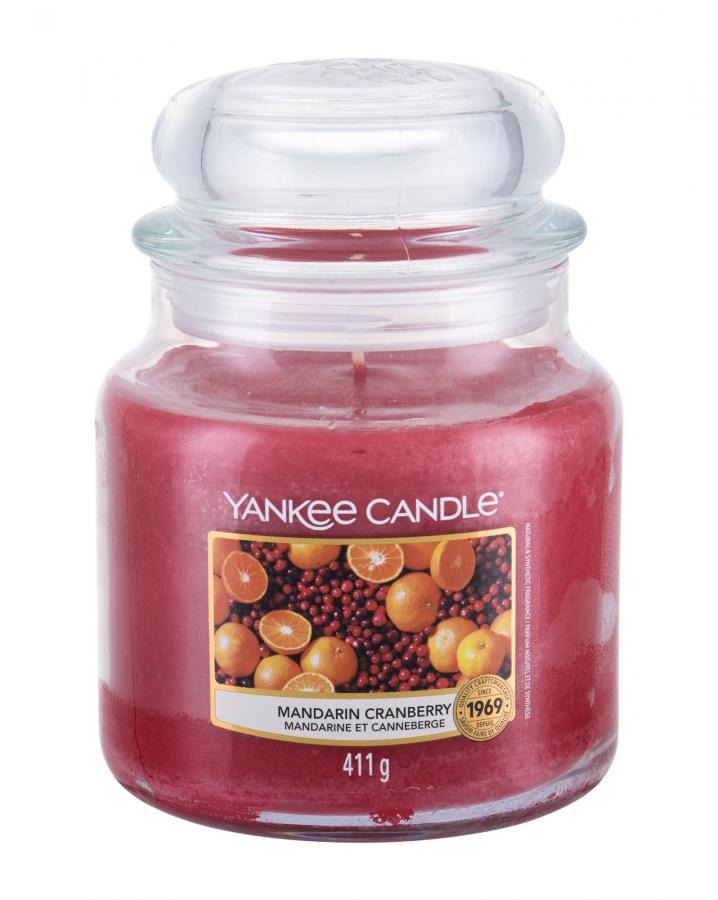 Yankee Candle Mandarin Cranberry (U)  411g, Vonná sviečka
