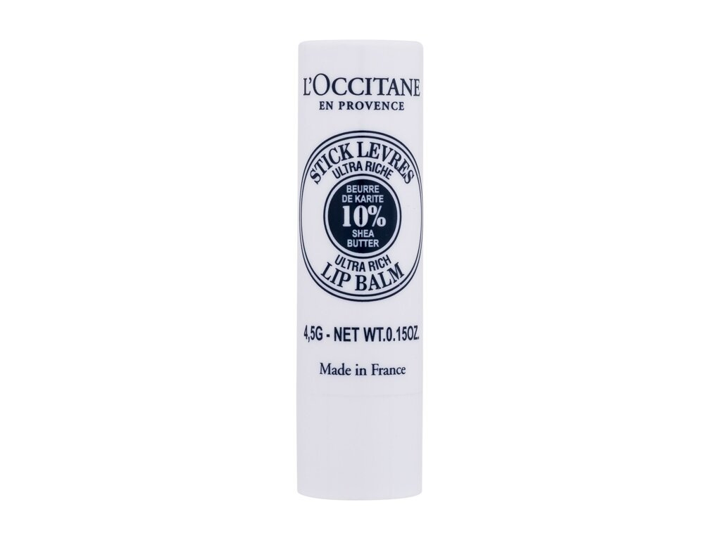 L'Occitane Shea Butter Ultra Rich Lip Balm Stick (W) 4,5g, Balzam na pery