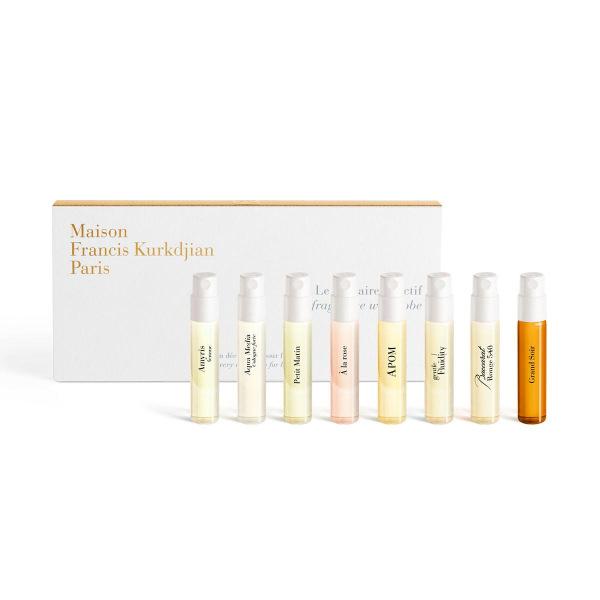 Maison Francis Kurkdjian The Fragrance Wardrobe for Women 8 × 2 ml, Sada vzoriek
