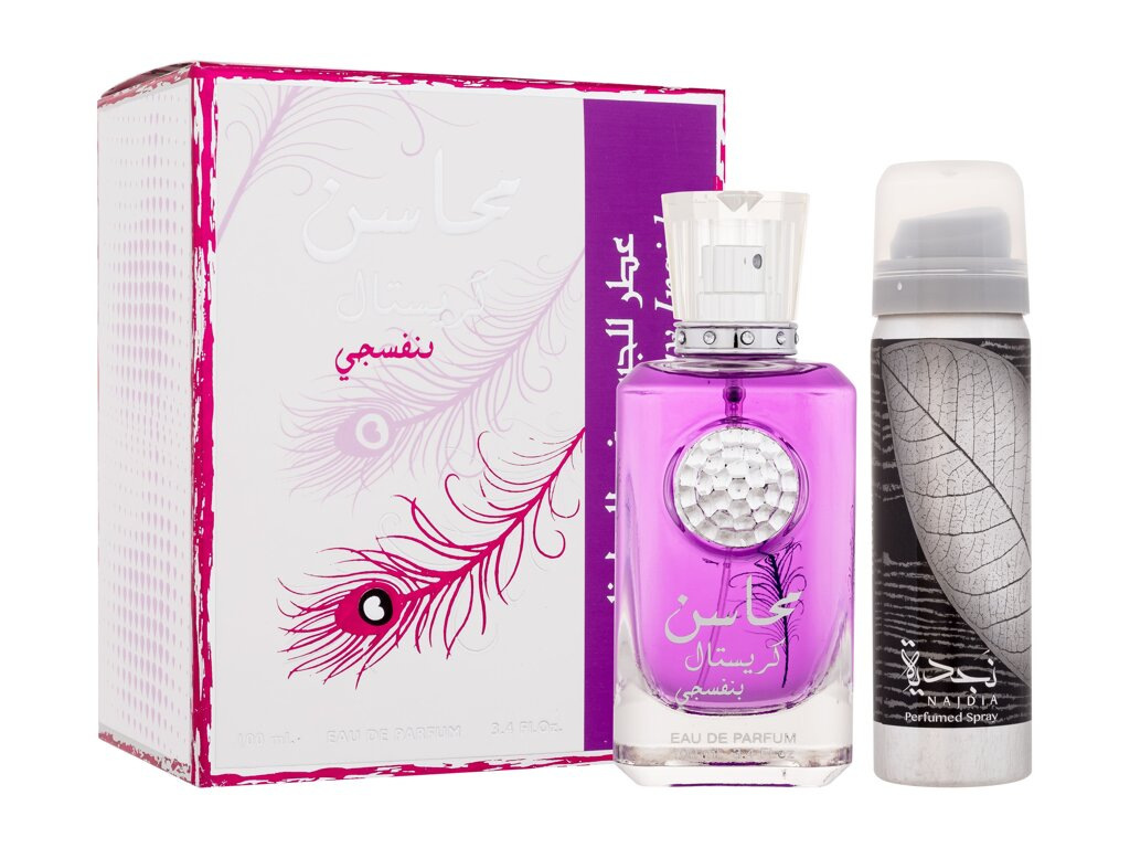 Lattafa Mahasin Crystal Violet (W) 100ml, Parfumovaná voda