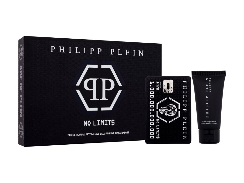 Philipp Plein No Limit$ EdP 50ml + Balzam po holení 50ml, Darčeková sada (M)