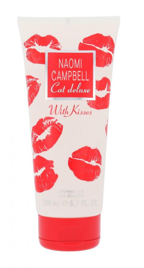 Naomi Campbell With Kisses Cat Deluxe (W)  200ml, Sprchovací gél