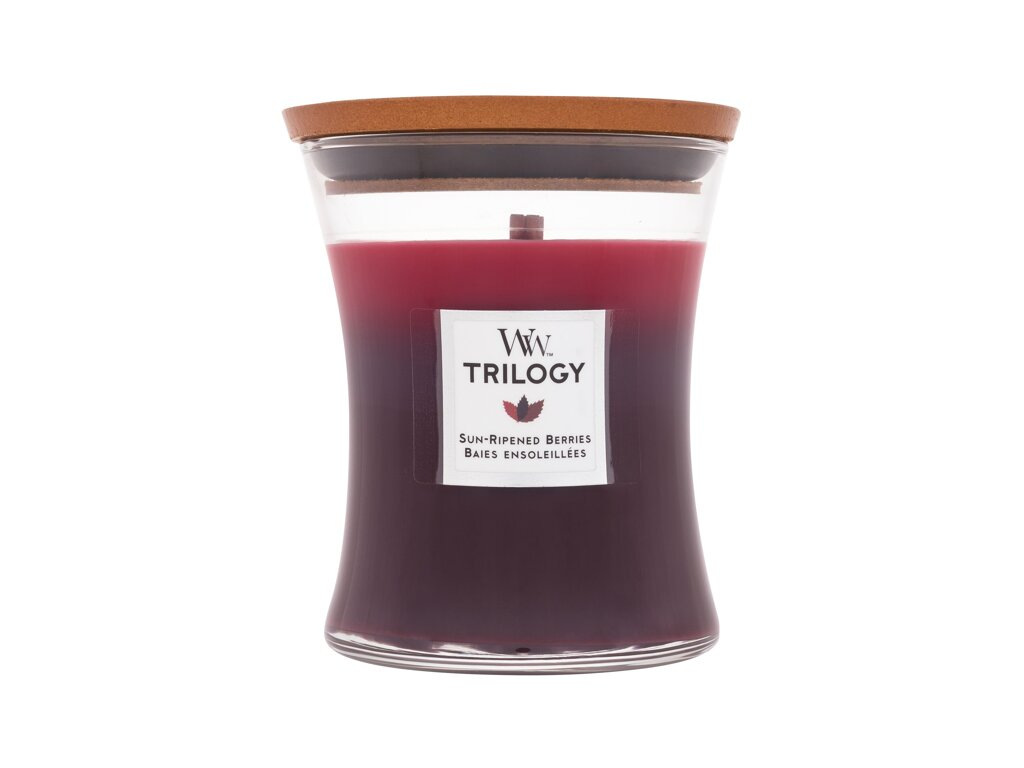 WoodWick Trilogy Sun Ripened Berries (U) 275g, Vonná sviečka