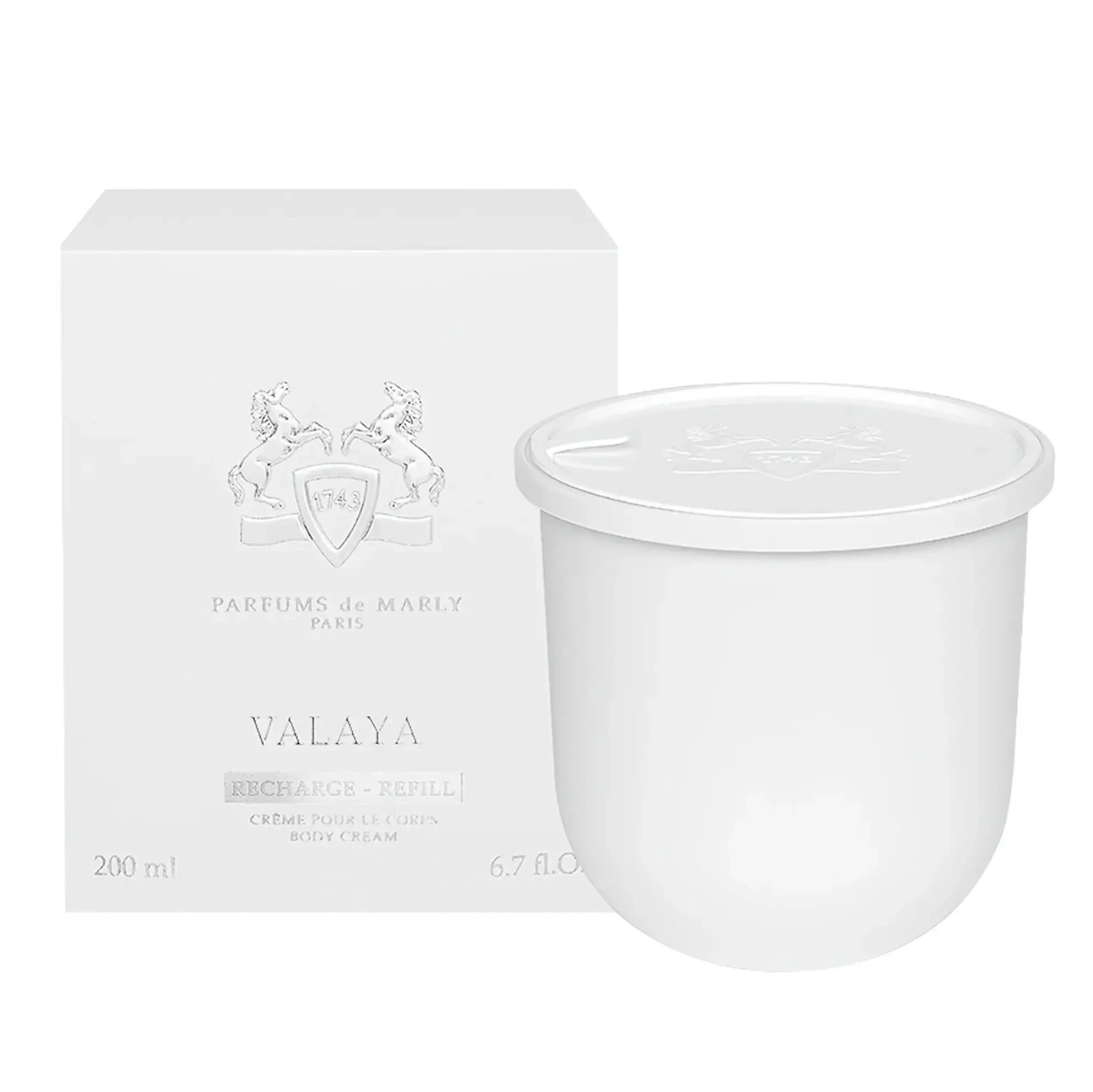 Parfums de Marly Valaya Body Cream Refill (W) 200ml, Telový krém - náplň