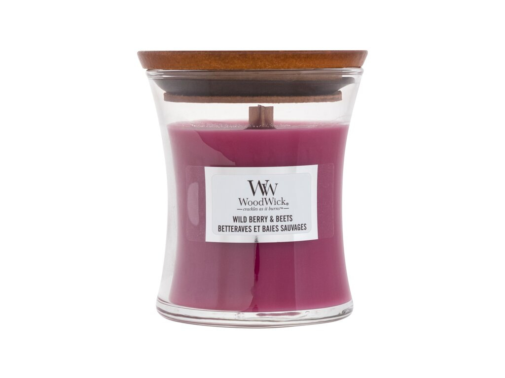 WoodWick Wild Berry & Beets (U) 85g, Vonná sviečka