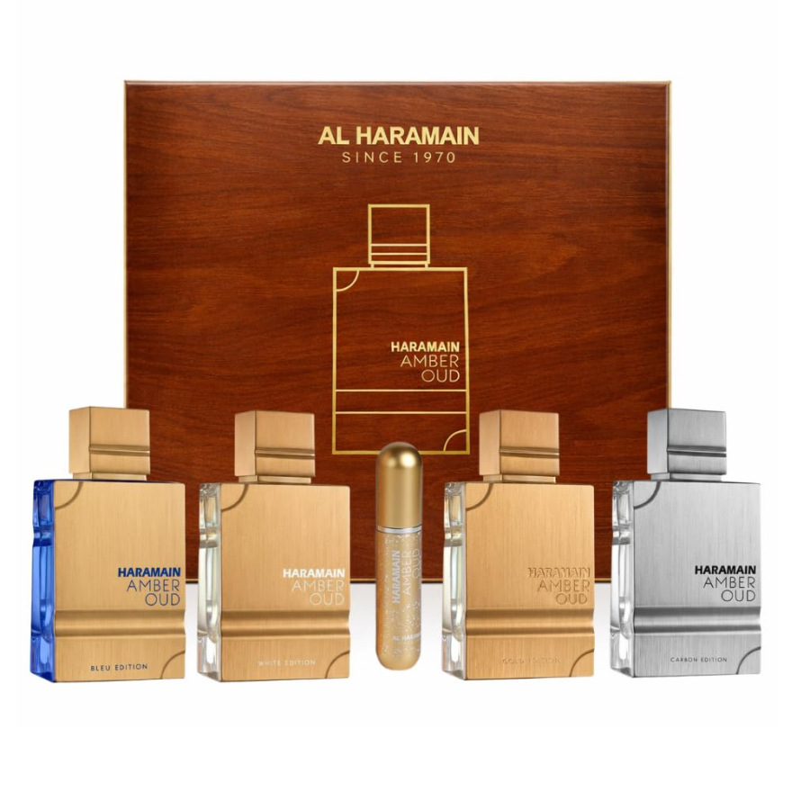Al Haramain Amber Oud Collection (U) 4 x 60 ml + plniteľný flakón