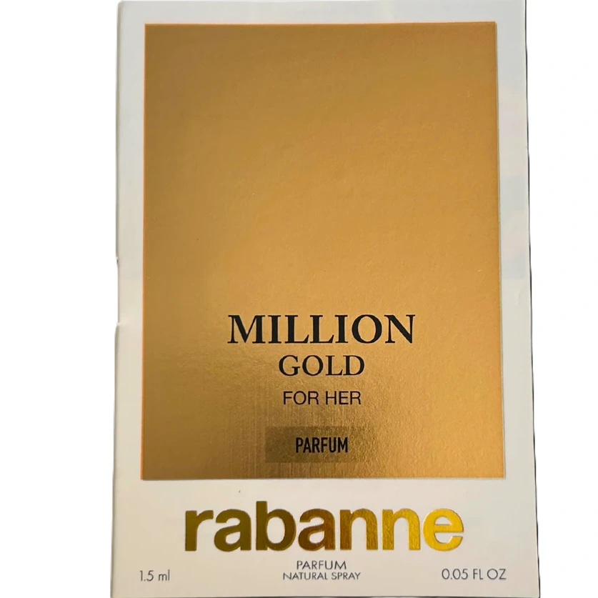 Vzorka Paco Rabanne Million Gold For Her (W) 1.5ml, Parfum