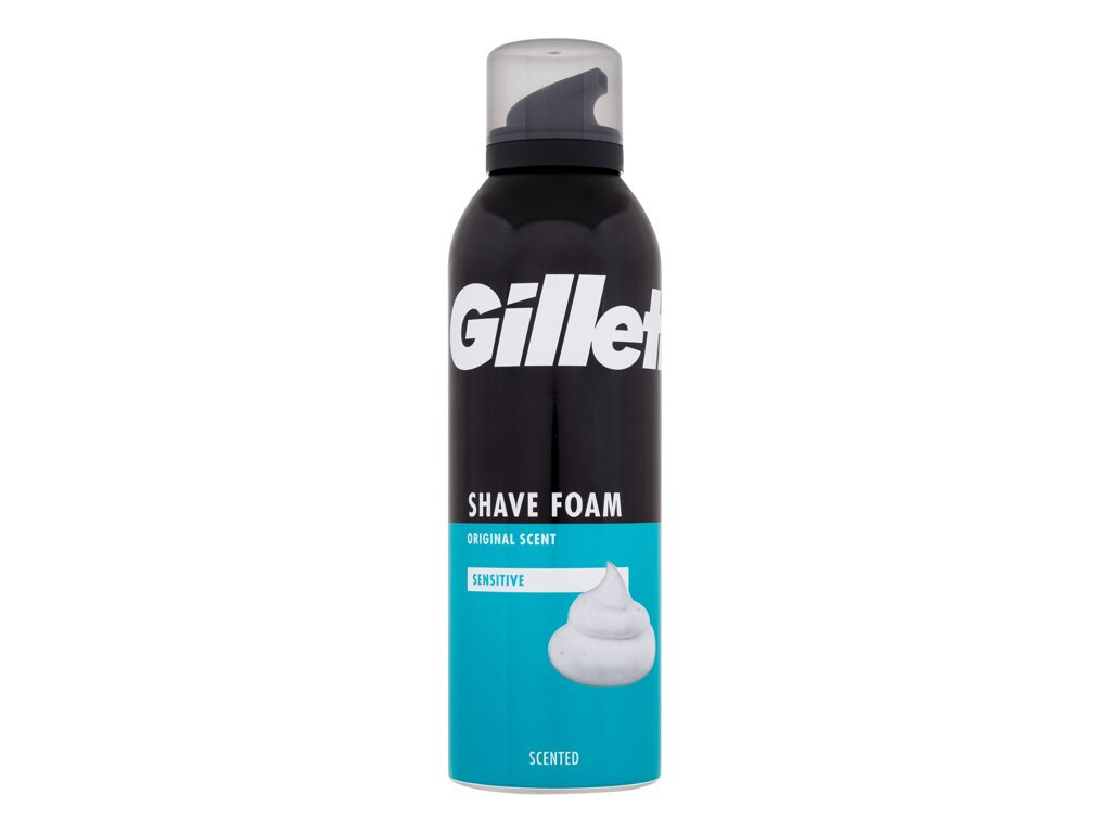 Gillette Shave Foam Original Scent Sensitive (M) 200ml, Pena na holenie