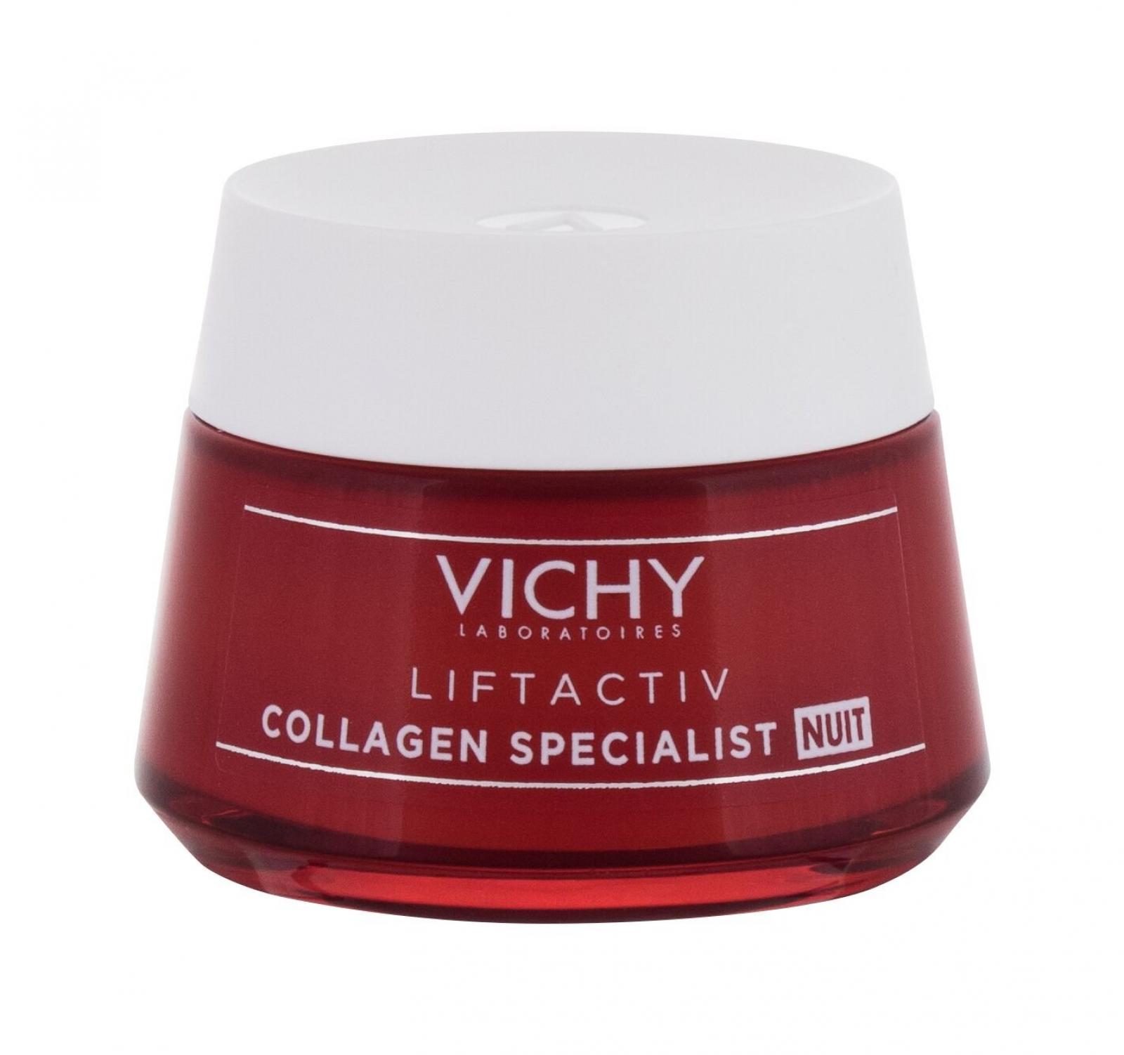 Vichy Collagen Specialist Liftactiv (W)  50ml, Nočný pleťový krém