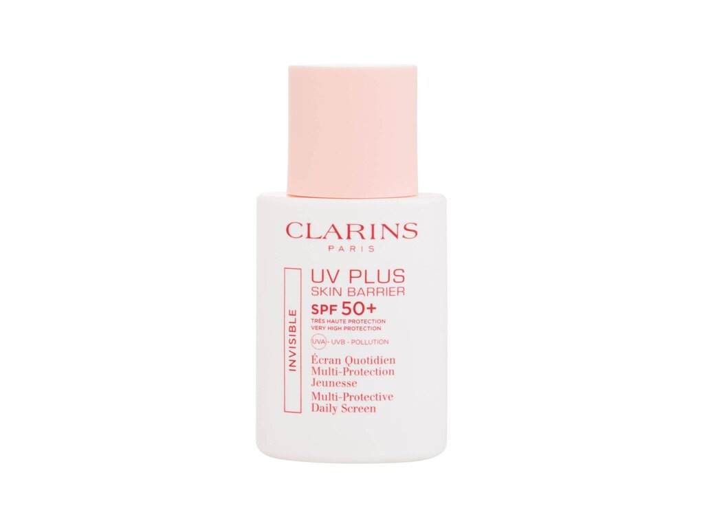 Clarins UV Plus Skin Barrier Invisible Multi-Protective Daily Screen (W) 30ml, Opaľovací prípravok na tvár