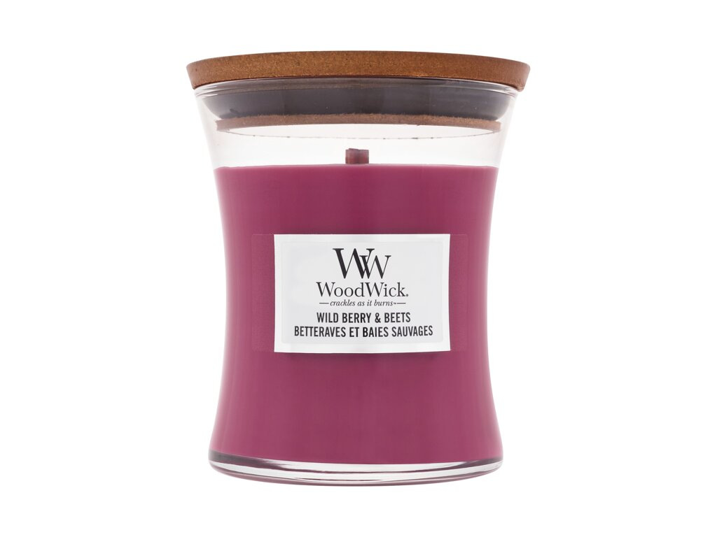 WoodWick Wild Berry & Beets (U) 275g, Vonná sviečka