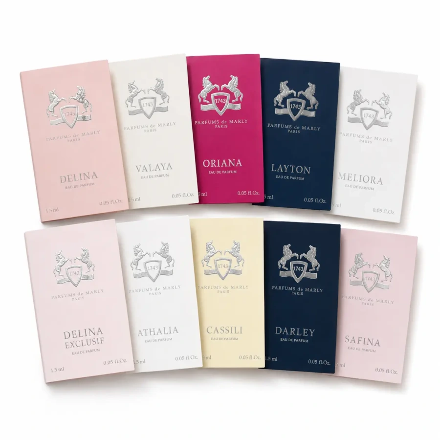 Parfums de Marly Discovery Set – Dámske vzorky 10 × 1.5 ml