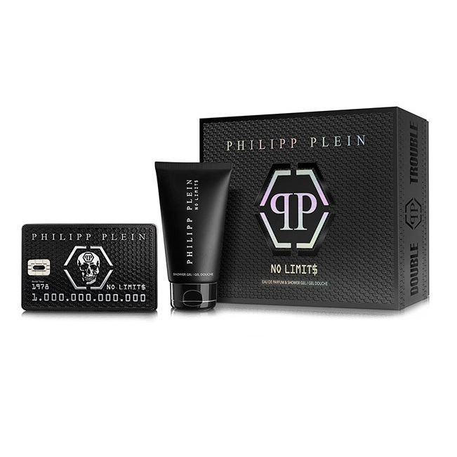 Philipp Plein No Limit$ EdP 90ml + Sprchovací gel 150ml, Darčeková sada (M)