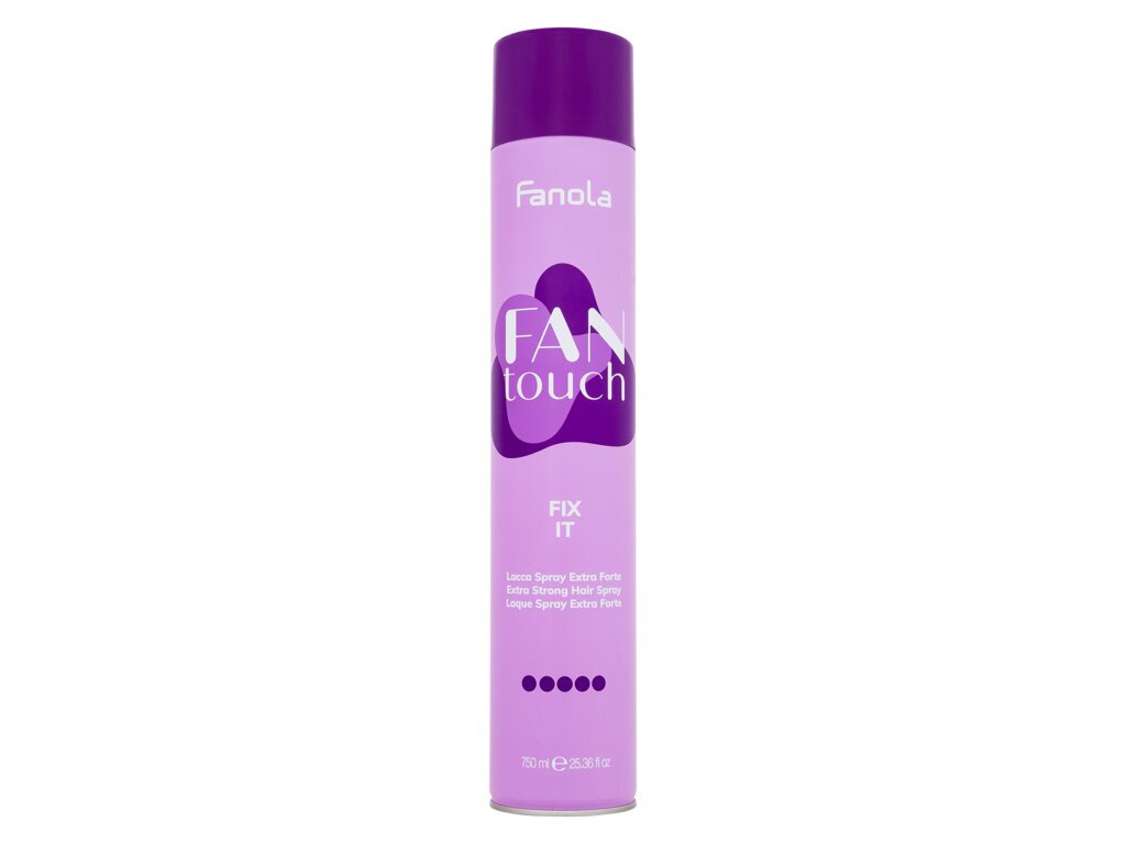 Fanola Fan Touch Fix It (W) 750ml, Lak na vlasy