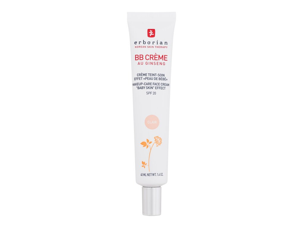 Erborian BB Creme Makeup-Care Face Cream Clair (W) 40ml, BB krém SPF20