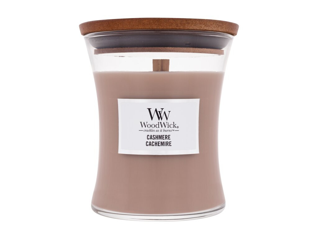 WoodWick Cashmere (U) 275g, Vonná sviečka