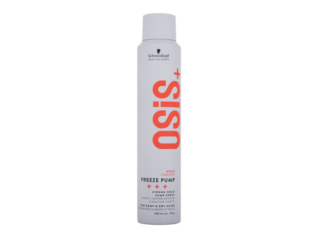 Schwarzkopf Professional Osis+ Freeze Pump Strong Hold Pump Spray (W) 200ml, Lak na vlasy