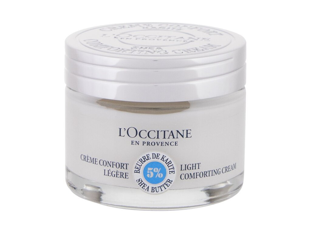 L'Occitane Shea Butter Light Comforting Cream (W) 50ml, Denný pleťový krém