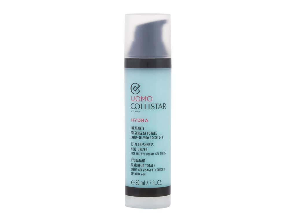 Collistar Uomo Total Freshness Moisturizer (M) 80ml, Denný pleťový krém Face and Eye Cream-Gel