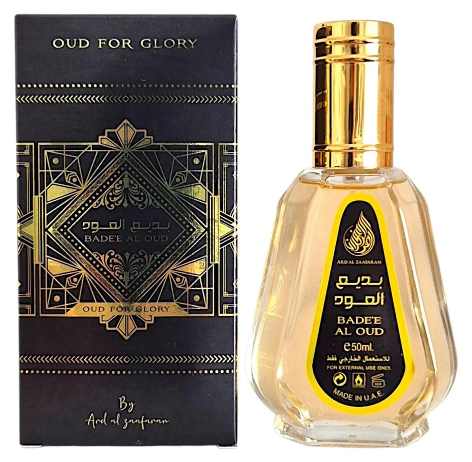 Lattafa Bade'e Al Oud Oud For Glory (U) 50 ml, Parfumovaná voda