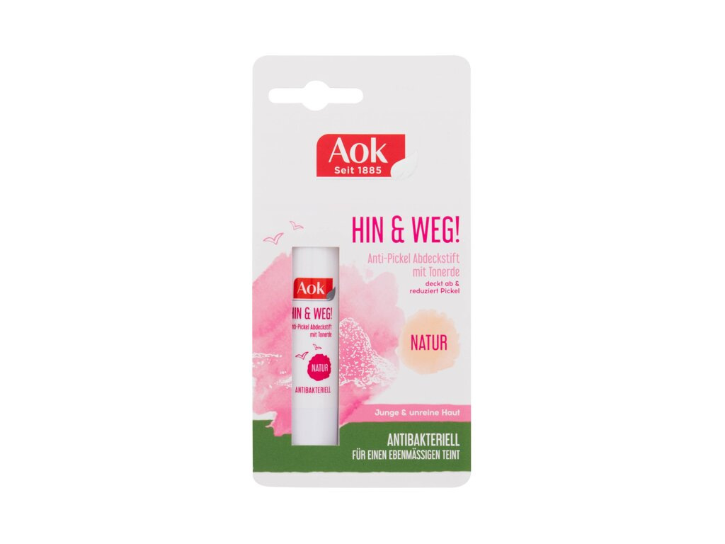 Aok There & Away Anti-Blemish Concealer Stick (W) 3,2g, Lokálna starostlivosť