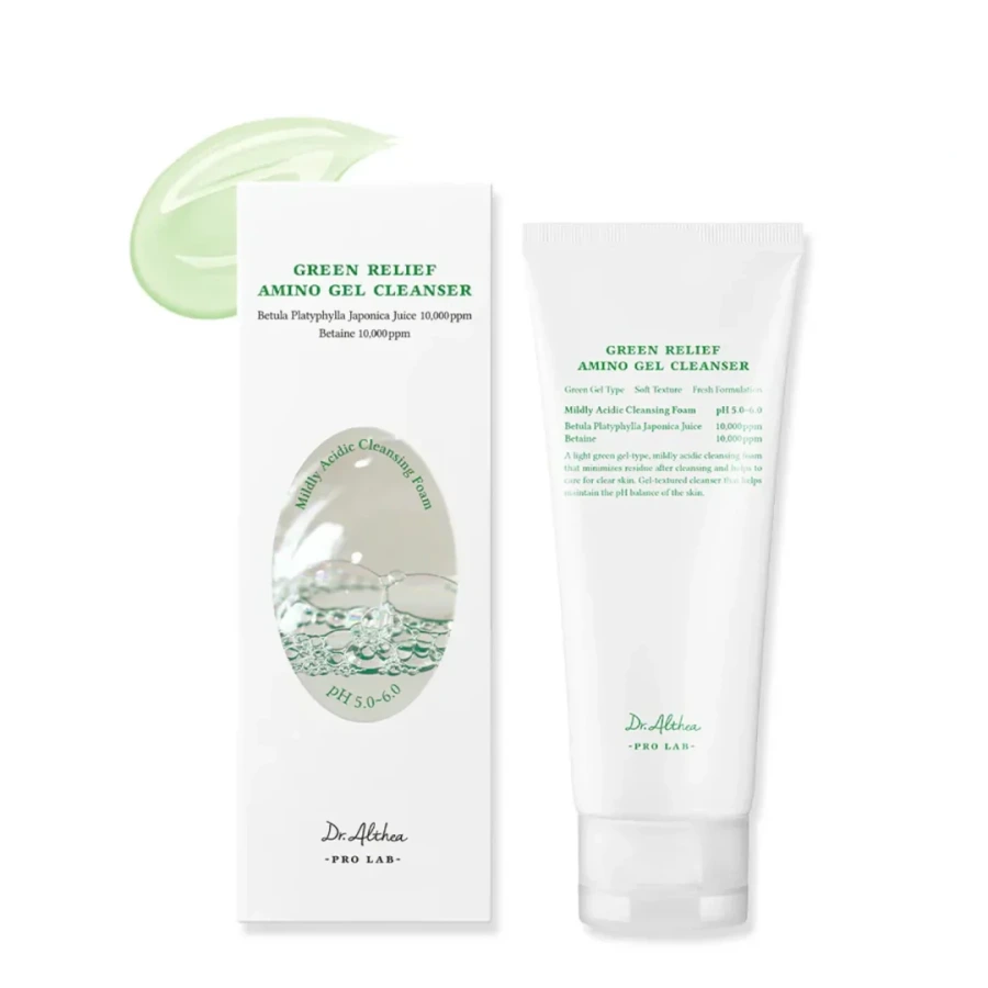Dr. Althea Green Relief Amino Gel Cleanser (U) 100ml, Čistiaci gél