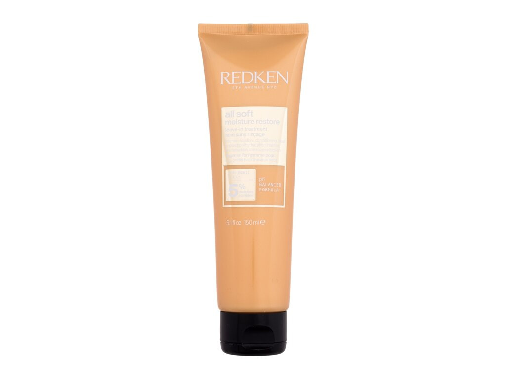 Redken All Soft Moisture Restore Leave-In Treatment (W) 150ml, Bezoplachová starostlivosť