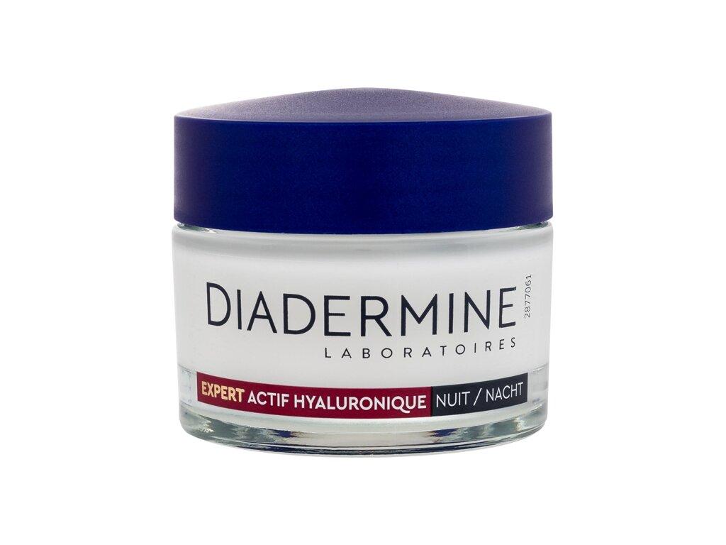 Diadermine Expert Actif Hyaluronique Night Cream (W) 50 ml, Nočný pleťový krém
