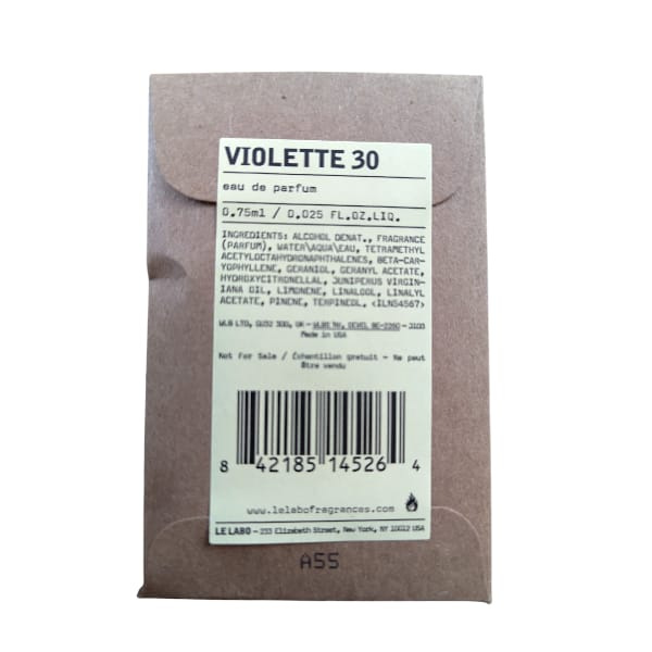 Vzorka Le Labo Violette 30 0.75ml, Parfumovaná voda (U)