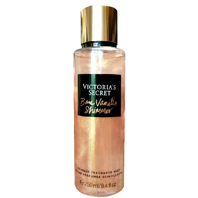 Victoria´s Secret Bare Vanilla Shimmer Mist 250ml, Telový sprej (W